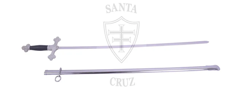 Espada Maçônica com Bainha - detalhe